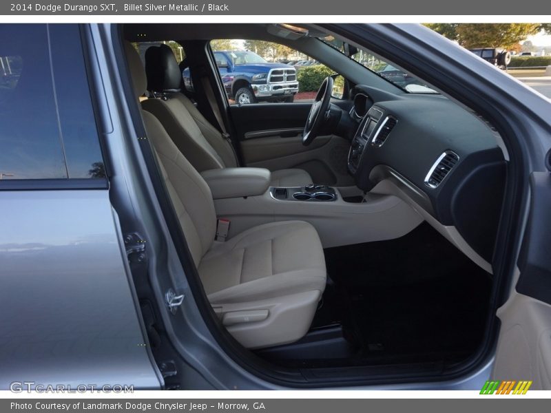 Billet Silver Metallic / Black 2014 Dodge Durango SXT