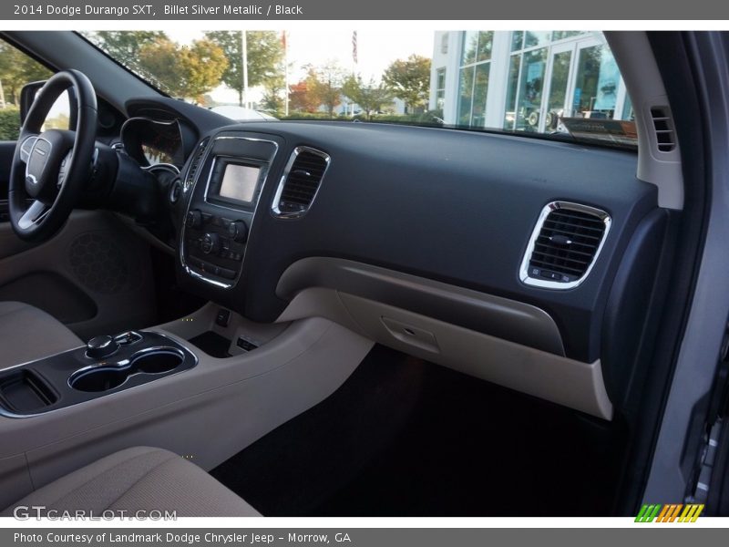 Billet Silver Metallic / Black 2014 Dodge Durango SXT