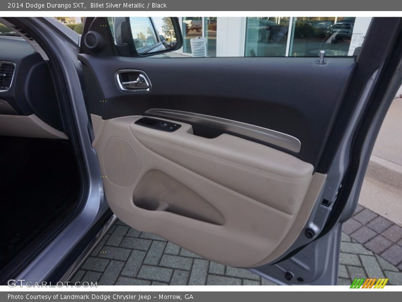 Billet Silver Metallic / Black 2014 Dodge Durango SXT