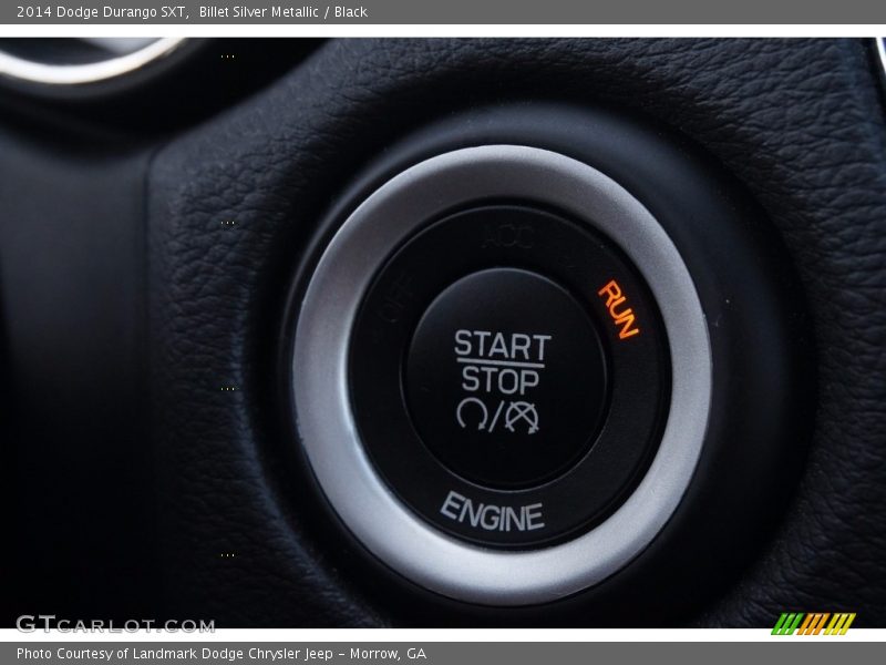 Billet Silver Metallic / Black 2014 Dodge Durango SXT