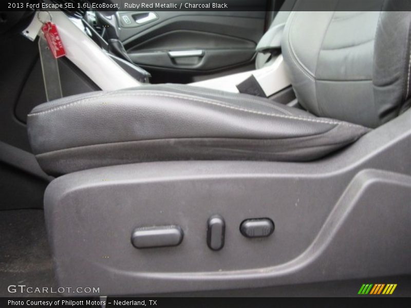 Ruby Red Metallic / Charcoal Black 2013 Ford Escape SEL 1.6L EcoBoost