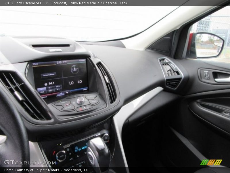 Ruby Red Metallic / Charcoal Black 2013 Ford Escape SEL 1.6L EcoBoost