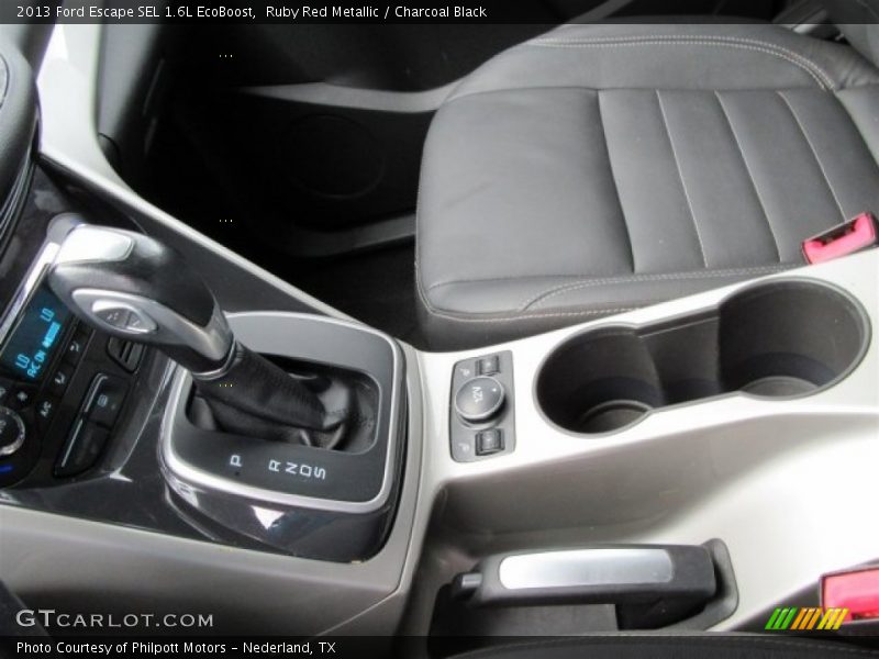 Ruby Red Metallic / Charcoal Black 2013 Ford Escape SEL 1.6L EcoBoost