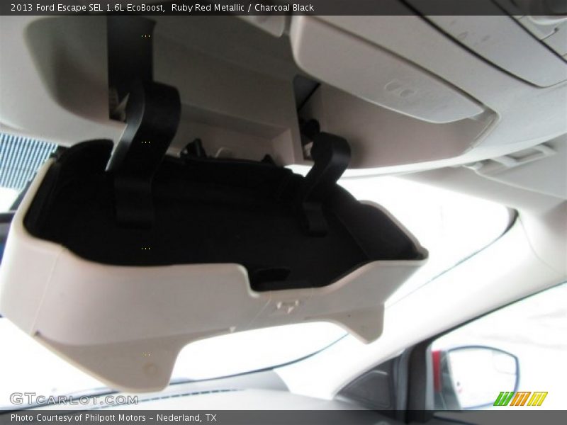 Ruby Red Metallic / Charcoal Black 2013 Ford Escape SEL 1.6L EcoBoost