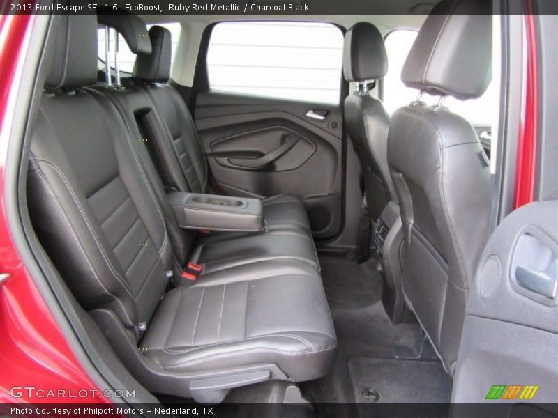 Ruby Red Metallic / Charcoal Black 2013 Ford Escape SEL 1.6L EcoBoost
