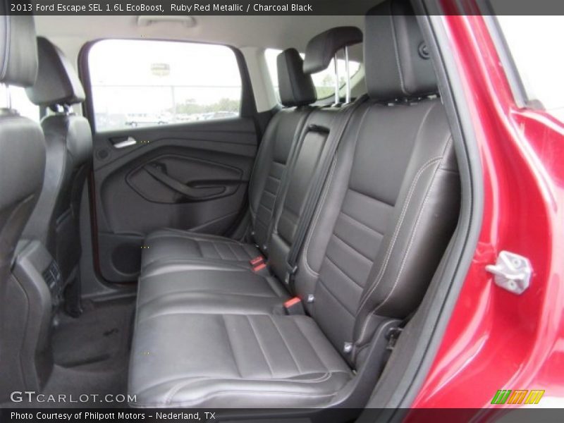 Ruby Red Metallic / Charcoal Black 2013 Ford Escape SEL 1.6L EcoBoost