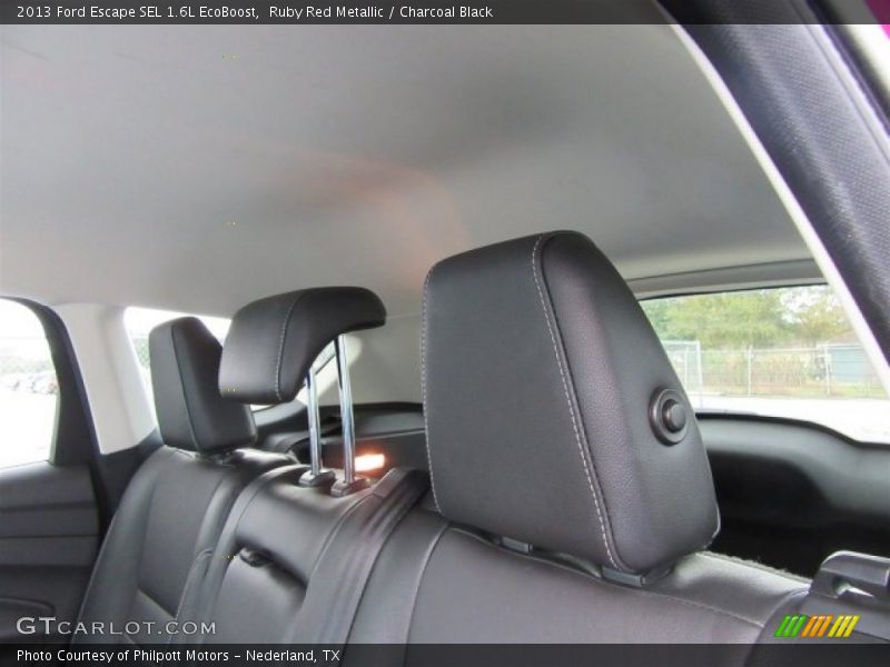 Ruby Red Metallic / Charcoal Black 2013 Ford Escape SEL 1.6L EcoBoost