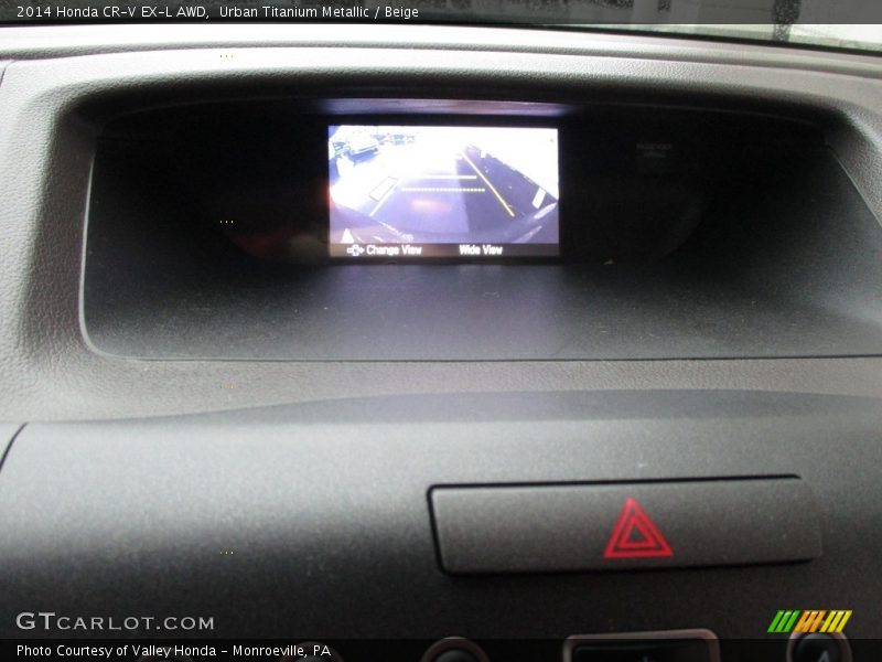 Urban Titanium Metallic / Beige 2014 Honda CR-V EX-L AWD