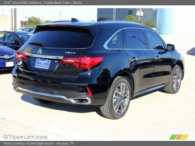 Crystal Black Pearl / Ebony 2017 Acura MDX Advance