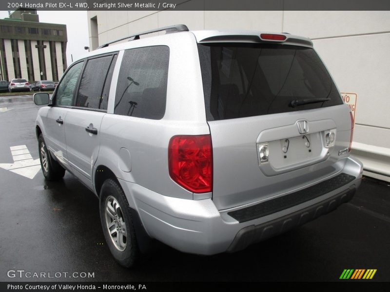 Starlight Silver Metallic / Gray 2004 Honda Pilot EX-L 4WD