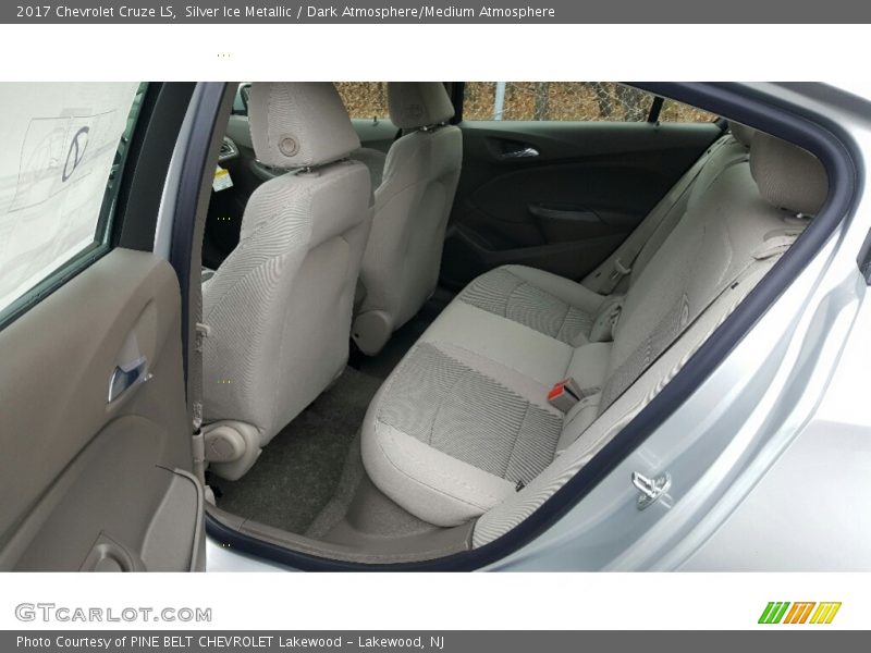 Silver Ice Metallic / Dark Atmosphere/Medium Atmosphere 2017 Chevrolet Cruze LS