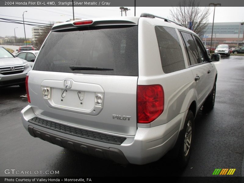 Starlight Silver Metallic / Gray 2004 Honda Pilot EX-L 4WD