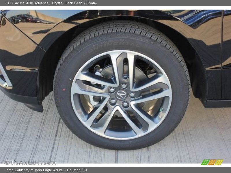 Crystal Black Pearl / Ebony 2017 Acura MDX Advance