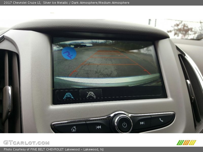 Silver Ice Metallic / Dark Atmosphere/Medium Atmosphere 2017 Chevrolet Cruze LS