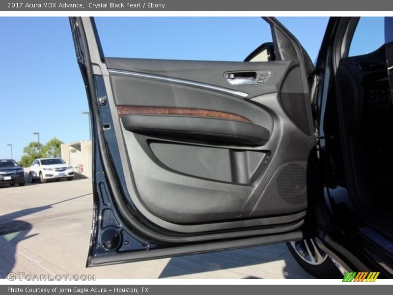 Crystal Black Pearl / Ebony 2017 Acura MDX Advance