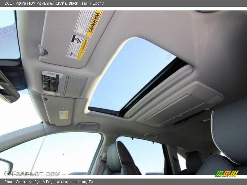 Crystal Black Pearl / Ebony 2017 Acura MDX Advance