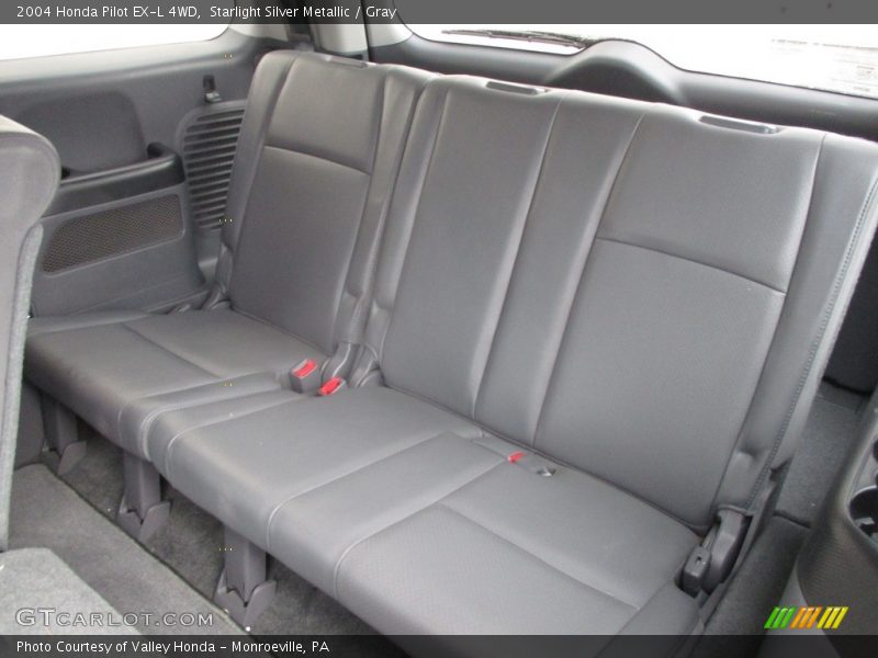 Starlight Silver Metallic / Gray 2004 Honda Pilot EX-L 4WD