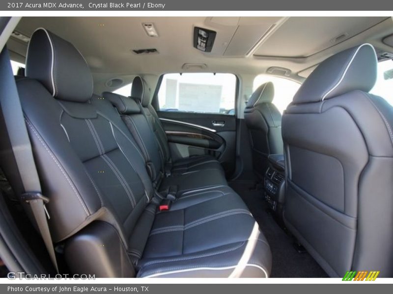 Crystal Black Pearl / Ebony 2017 Acura MDX Advance