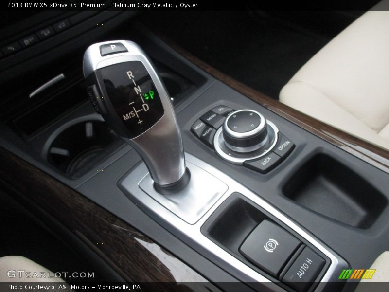 Platinum Gray Metallic / Oyster 2013 BMW X5 xDrive 35i Premium