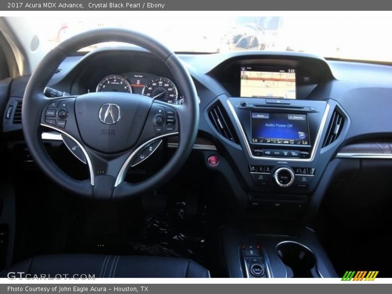 Crystal Black Pearl / Ebony 2017 Acura MDX Advance