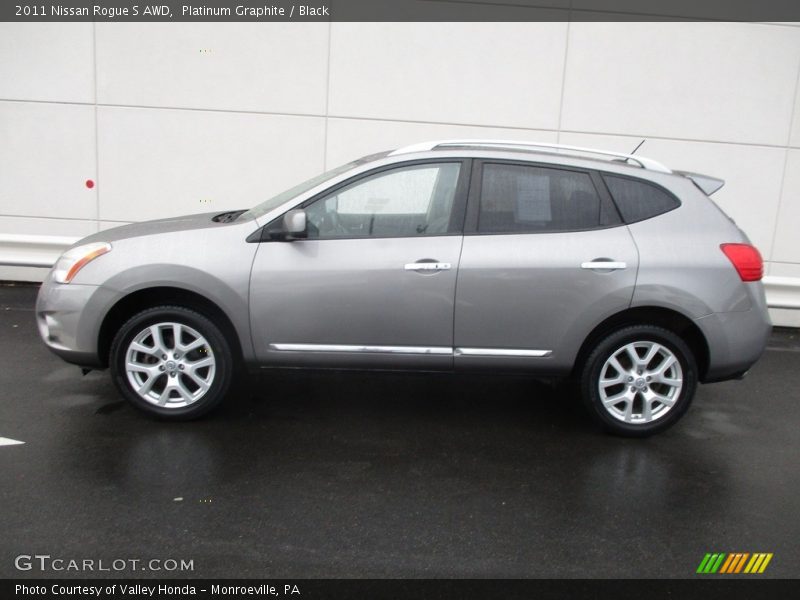 Platinum Graphite / Black 2011 Nissan Rogue S AWD