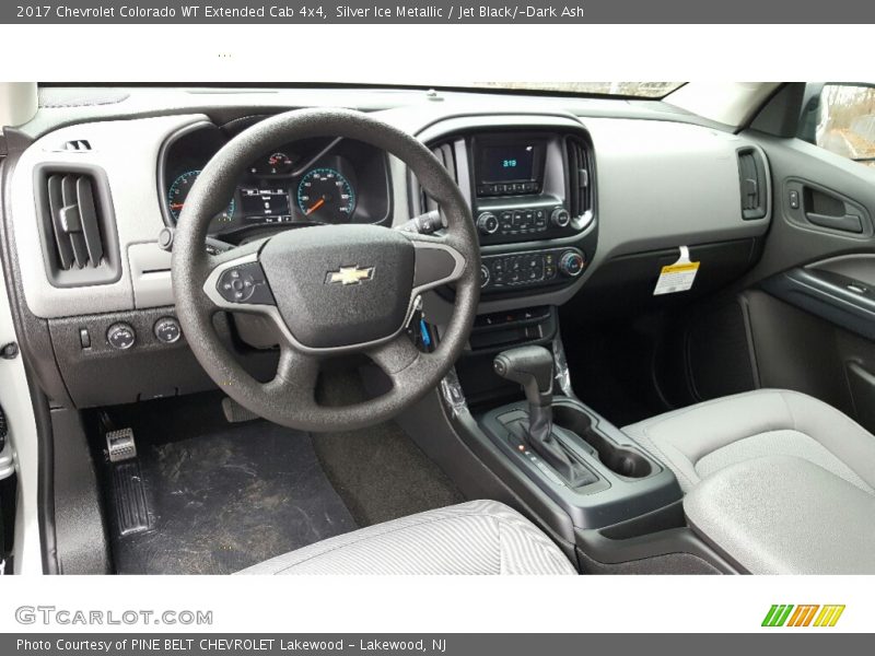  2017 Colorado WT Extended Cab 4x4 Jet Black/­Dark Ash Interior