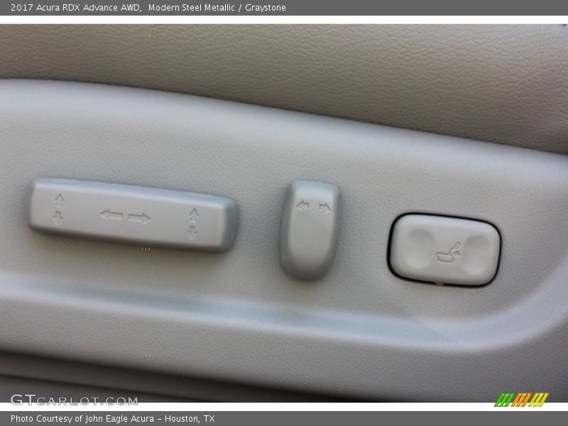 Modern Steel Metallic / Graystone 2017 Acura RDX Advance AWD