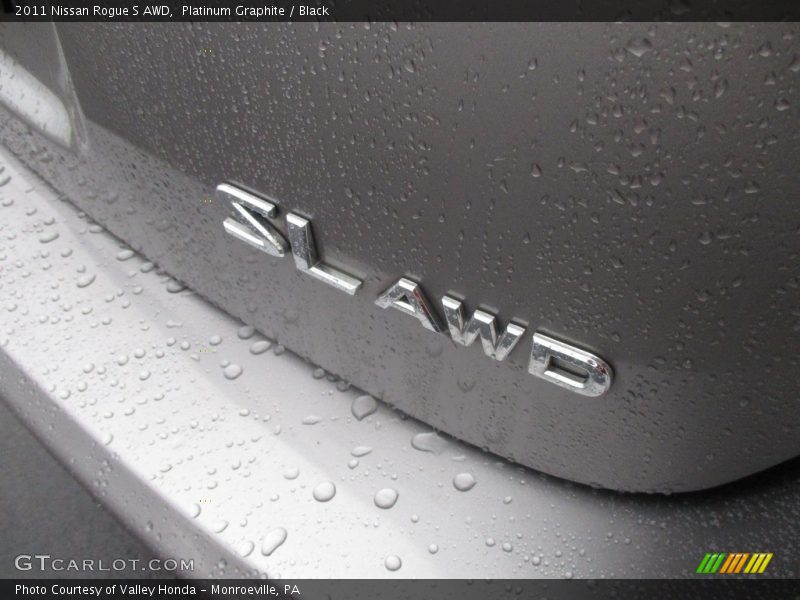 Platinum Graphite / Black 2011 Nissan Rogue S AWD