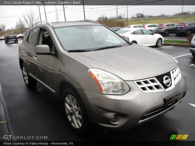 Platinum Graphite / Black 2011 Nissan Rogue S AWD