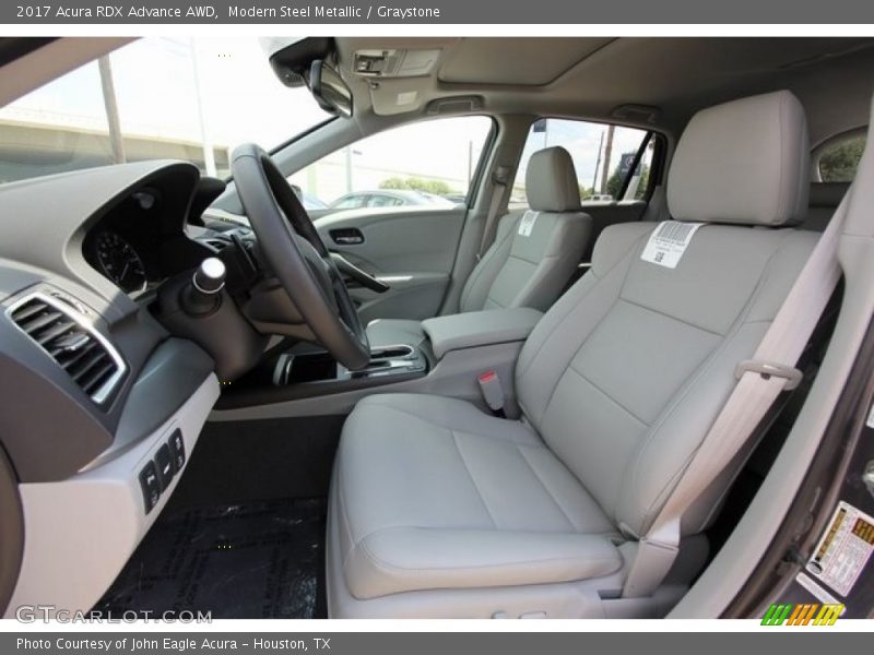 Modern Steel Metallic / Graystone 2017 Acura RDX Advance AWD