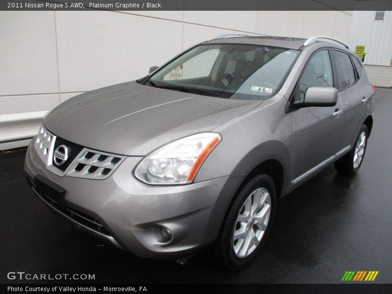 Platinum Graphite / Black 2011 Nissan Rogue S AWD