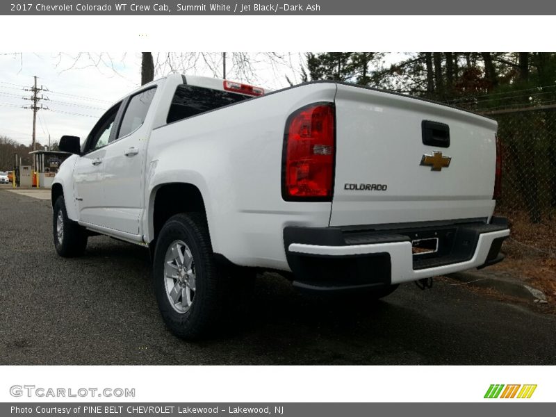 Summit White / Jet Black/­Dark Ash 2017 Chevrolet Colorado WT Crew Cab