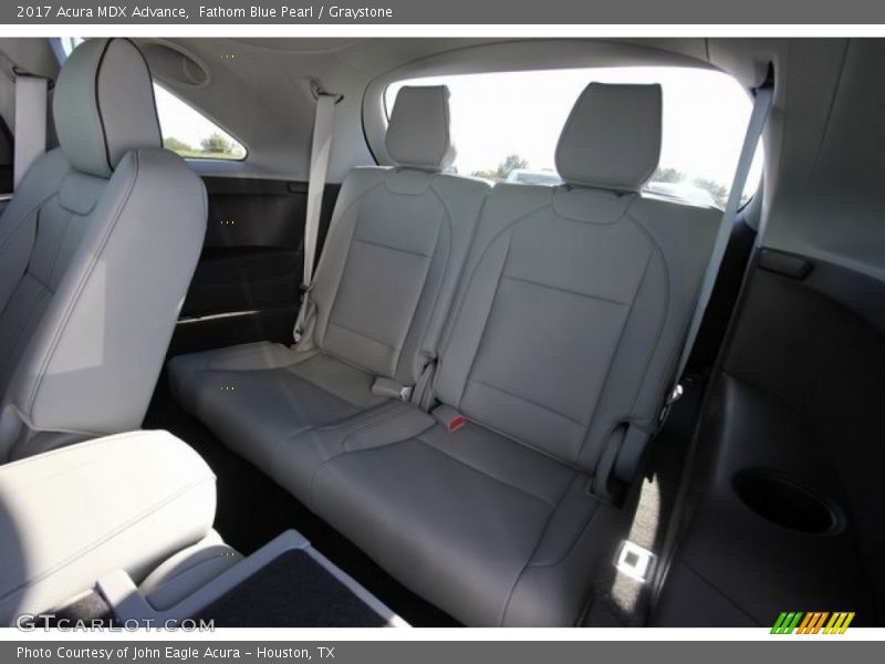 Fathom Blue Pearl / Graystone 2017 Acura MDX Advance