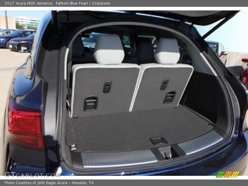 Fathom Blue Pearl / Graystone 2017 Acura MDX Advance