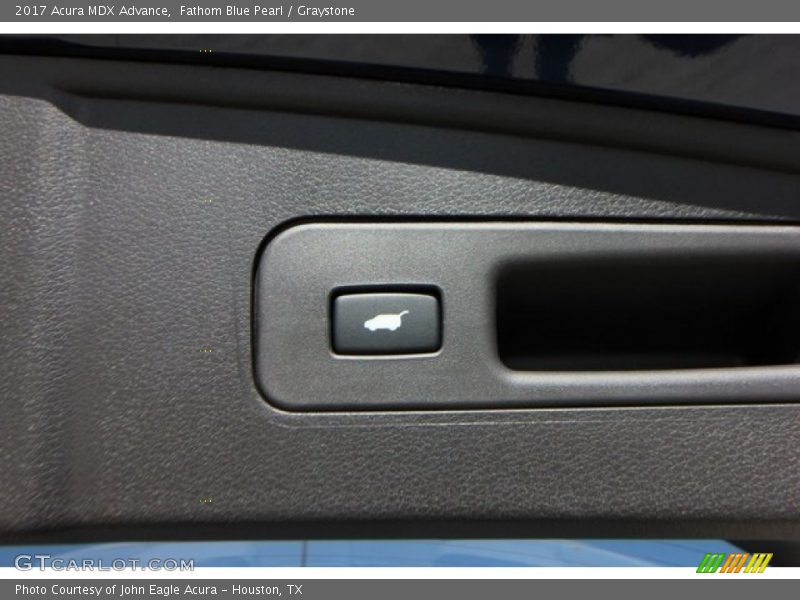 Fathom Blue Pearl / Graystone 2017 Acura MDX Advance