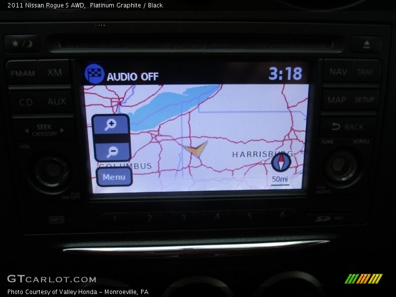 Platinum Graphite / Black 2011 Nissan Rogue S AWD