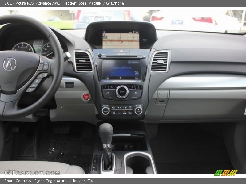 Modern Steel Metallic / Graystone 2017 Acura RDX Advance AWD