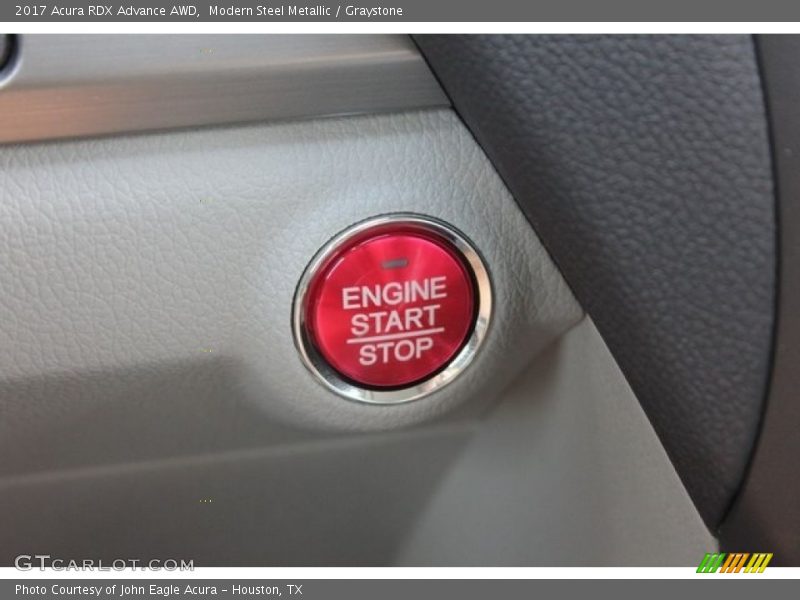 Modern Steel Metallic / Graystone 2017 Acura RDX Advance AWD