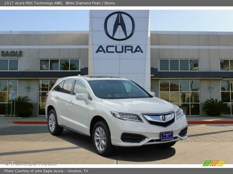 White Diamond Pearl / Ebony 2017 Acura RDX Technology AWD