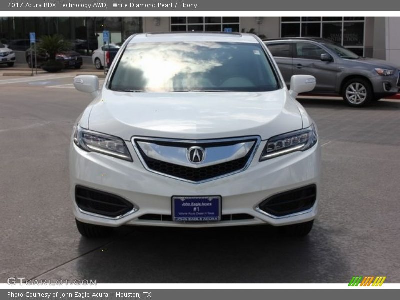 White Diamond Pearl / Ebony 2017 Acura RDX Technology AWD