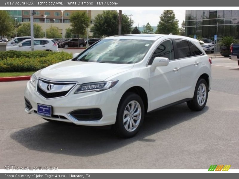 White Diamond Pearl / Ebony 2017 Acura RDX Technology AWD
