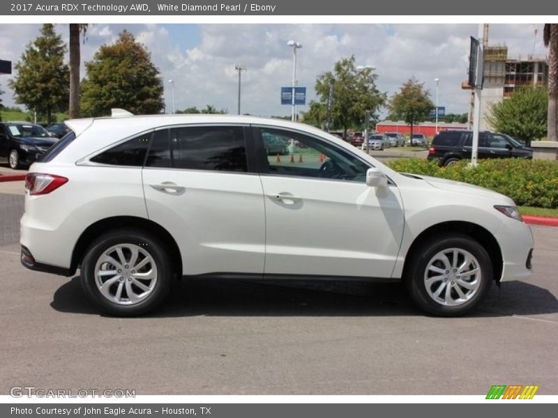 White Diamond Pearl / Ebony 2017 Acura RDX Technology AWD