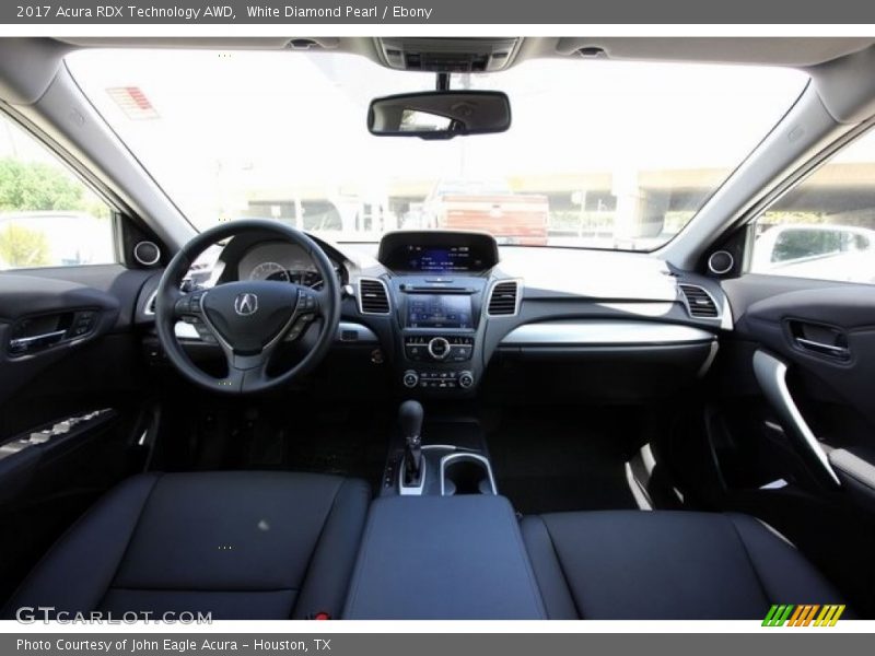 White Diamond Pearl / Ebony 2017 Acura RDX Technology AWD