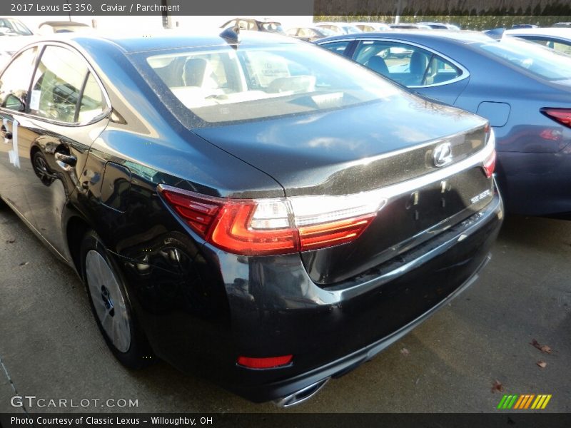 Caviar / Parchment 2017 Lexus ES 350