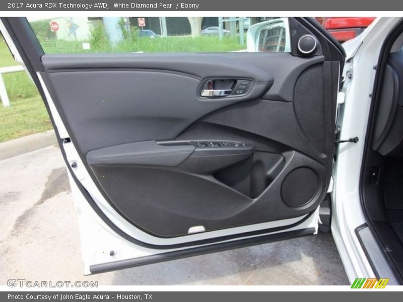 White Diamond Pearl / Ebony 2017 Acura RDX Technology AWD