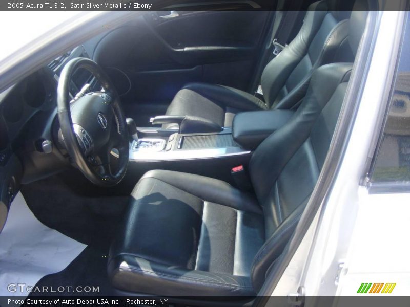 Satin Silver Metallic / Ebony 2005 Acura TL 3.2