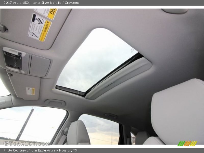 Lunar Silver Metallic / Graystone 2017 Acura MDX