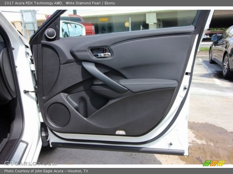 White Diamond Pearl / Ebony 2017 Acura RDX Technology AWD