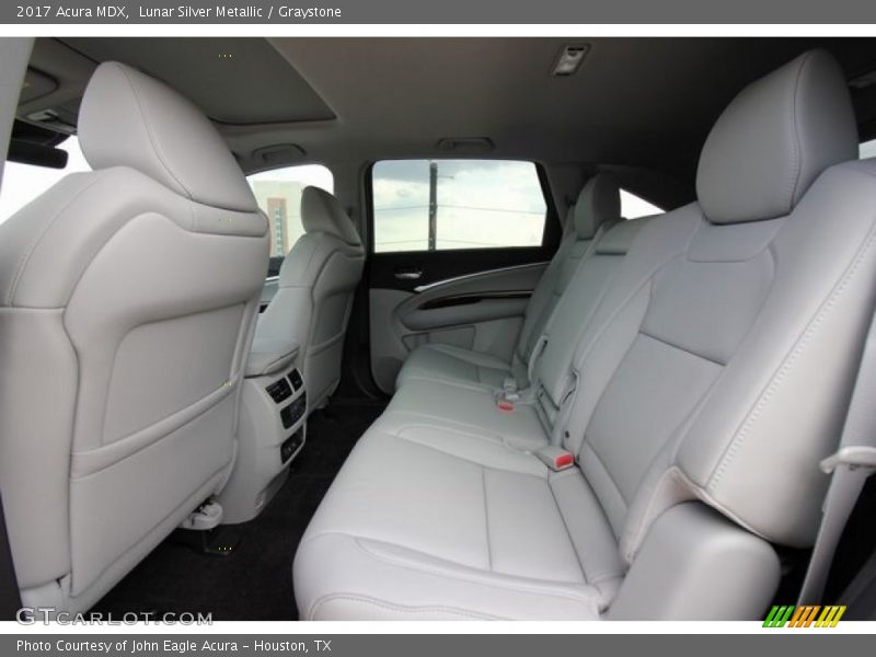 Lunar Silver Metallic / Graystone 2017 Acura MDX