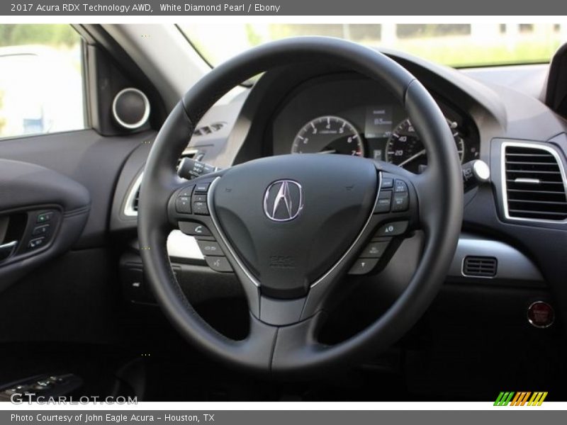 White Diamond Pearl / Ebony 2017 Acura RDX Technology AWD
